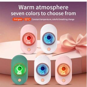 1PC Carefully Selected Astronaut Hand Warmer Mini Cute Warm Baby Portable Cartoon USB Rechargeable Winter Gift Multicolor