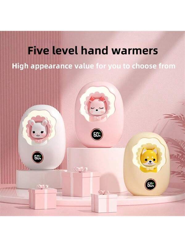 New 2-In-1 Rechargeable Hand Warmer & Night Light Set For Women, Portable One Size