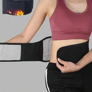 Shapewear Waist Trainer Belt Shaping Corset Women Heating Waist Trainer Black