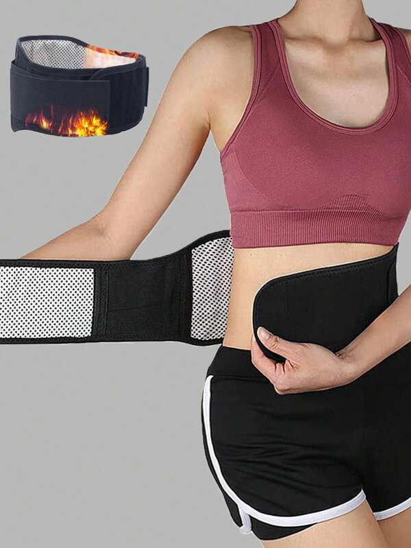 Shapewear Waist Trainer Belt Shaping Corset Women Heating Waist Trainer Black