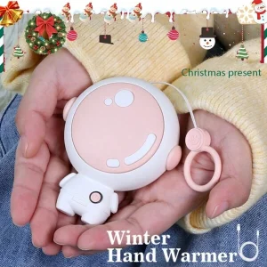 1pc Cute Astronaut Hand Warmer, Rechargeable USB Mini Portable Hand Warmer, 2-Speed Temperature, Portable Pocket Heater, Outdoor Camping, Warm Gift, Reusable Hand Warmer Multicolor