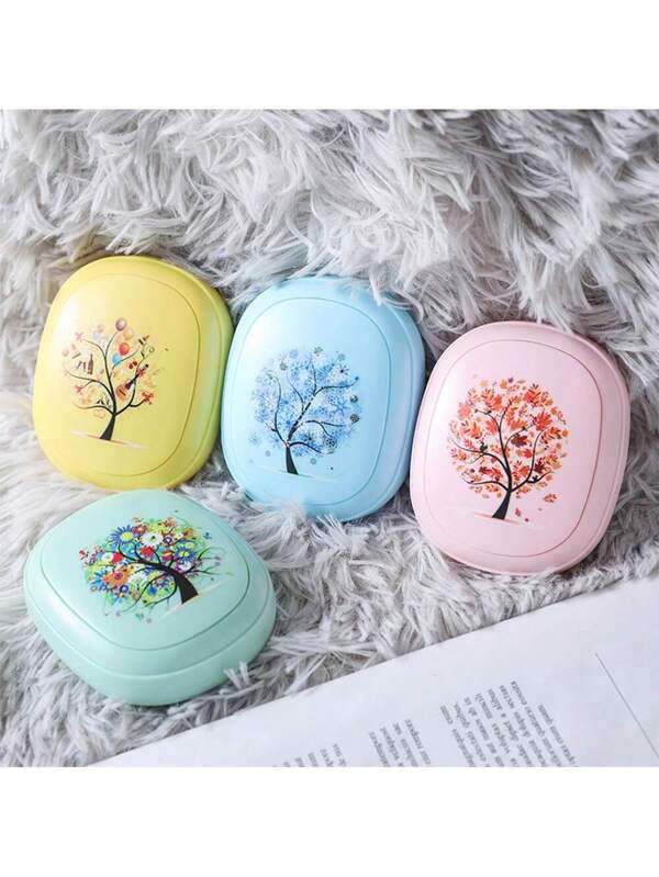 1 USB Charger Blue Hand Warmer. All Seasons Are Beautiful - Warm You All Winter Hand Warmer Single And Double Side Heating Usb Charging Portable Winter Artifact Gift Mini Hand Warmer Multicolor