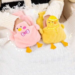 1pc Little Yellow Duck Cute Plush Water-Filled Hot Water Bag, Explosion-Proof Water-Filled Hot Water Bag, Student Dormitory Warm Belly Hot Compress Hand Warmers, And A Variety Of Ducklings Can Choose. Multicolor